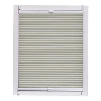 Büscher Sunlines Wabenplissee Verdunkelung 80 cm breit grau, 80x150 cm