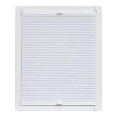 Büscher Sunlines Wabenplissee Verdunkelung 135 cm breit weiß, 135x150 cm