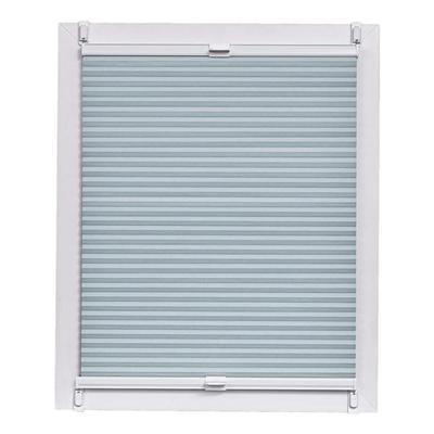 Büscher Sunlines Wabenplissee Lichtschutz 55 cm breit blau, 55x150 cm