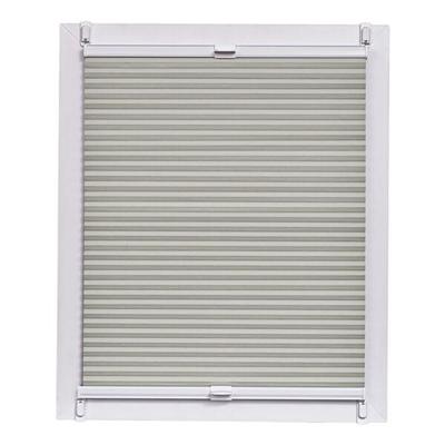 Büscher Sunlines Wabenplissee Lichtschutz 80 cm breit grau, 80x150 cm