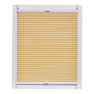 Büscher Sunlines Wabenplissee Lichtschutz 100 cm breit gelb, 100x150 cm