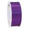 PRÄSENT Doppelsatin-Band 40 mm x 25 m lila, 4 cm