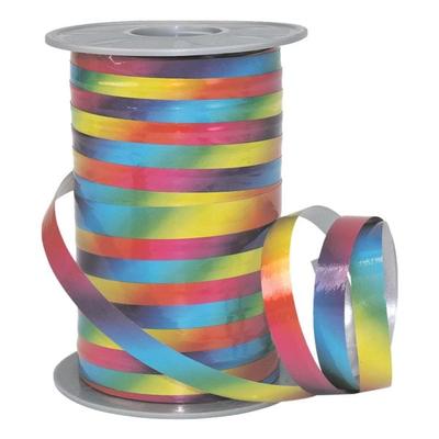 Ringelband »Poly Rainbow« 200 m x 10 mm mehrfarbig, PRÄSENT, 1 cm