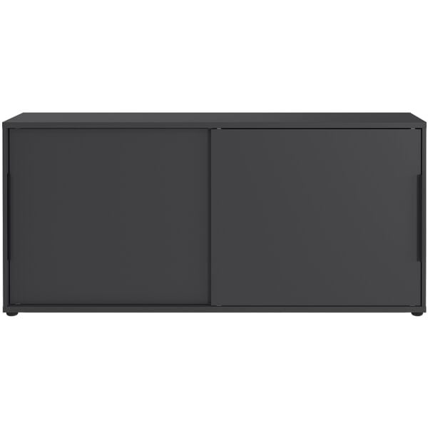 Germania-Werke Schiebetürenschrank »Mailand« grau, 160x74x40 cm Image