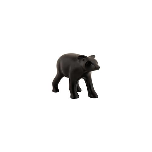 Present Time Ornament Bear - Schwarz - 15x7x10.5cm