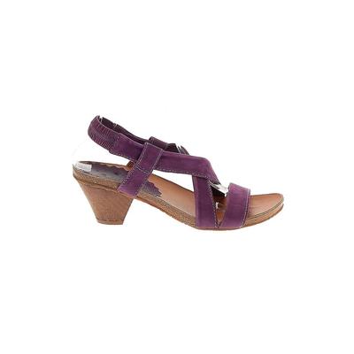 Sandals: Purple Shoes - Women's Size 39