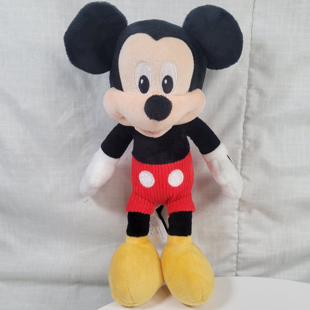 Disney Toys | Disney Jr Mickey Mouse Plush 10" | Color: Black/Red | Size: Osbb