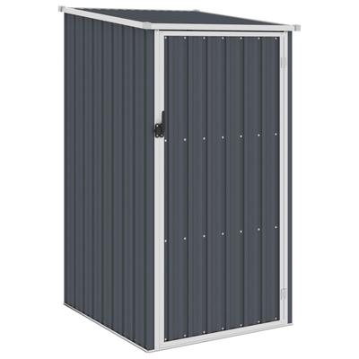 TEMU Garden Shed 87x98x159 Cm Galvanized Steel Image