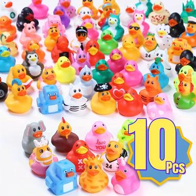 TEMU Colorful Swimming Ducks 10pcs/25pcs/50pcs Pack