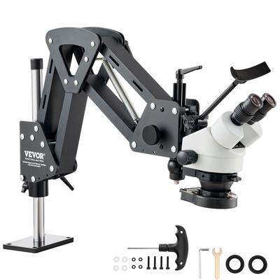 Multi-Directional Microscope with Spring Bracket Micro Jewelry Inlaid Stand Jewelers Microscope for Jewelry Inlay