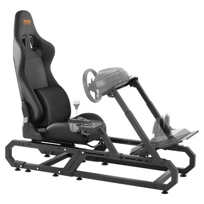 Racing Wheel Stand For Logitech G923/G920/G29, Heavy Duty Steel Driving Simulator Cockpit-Thrustmaster T248P