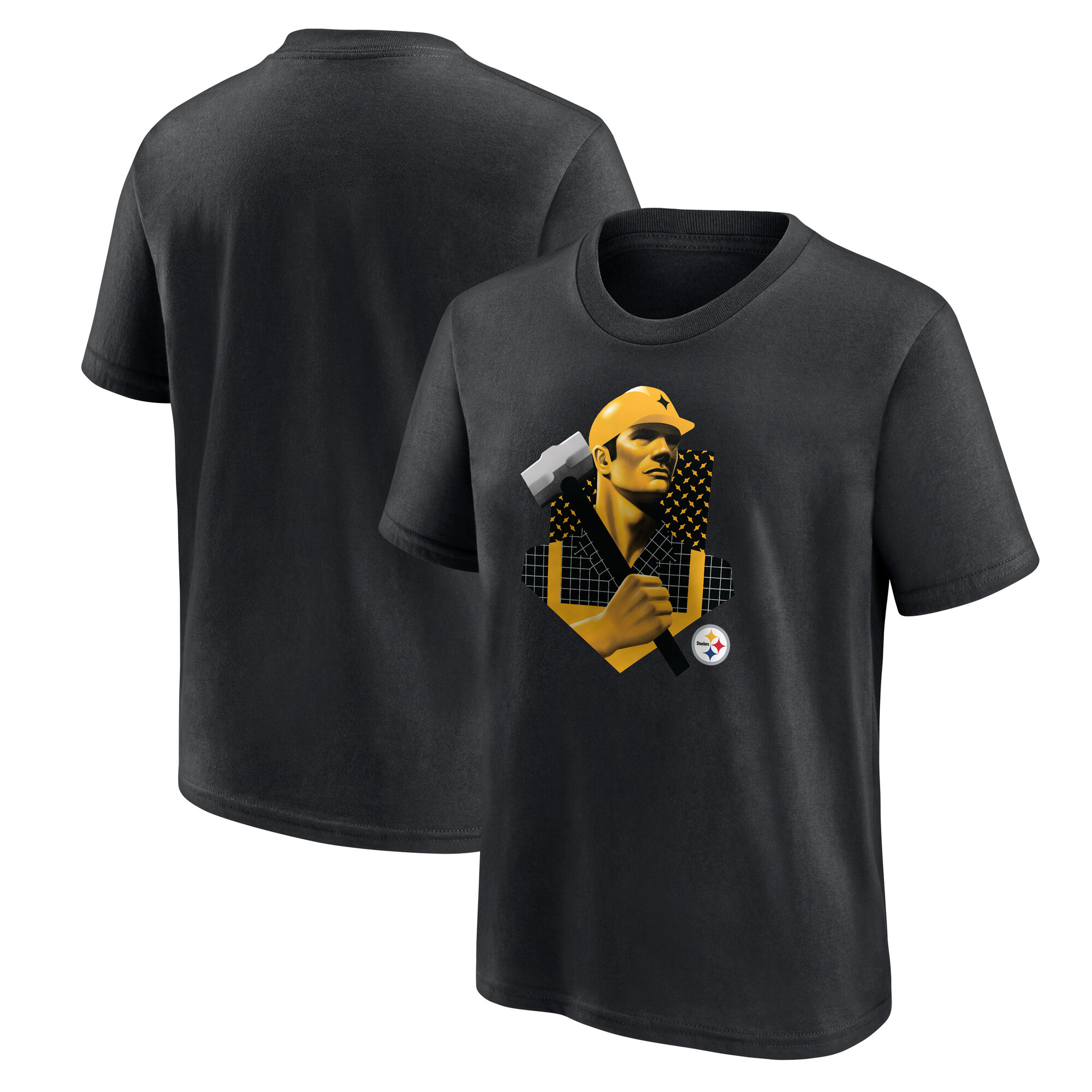 Pittsburgh Steelers Illustration T-Shirt - Jugendliche Image