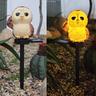 Solar Lamp Owl Animal Solar Garden Lights Solar Powered Solar Led Light Outdoor Garden Decoration Lamp Waterproof Solar Lawn Lights