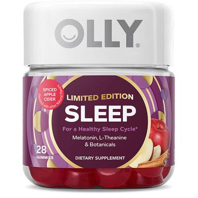 OLLY Sleep - Limited Edition - Melatonin, L-Theanine & Botanicals - Apple Cider Flavor