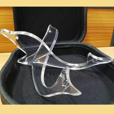 Acrylic Kalimba Holder Stand Clear Thumb Piano Rack - 1 pair