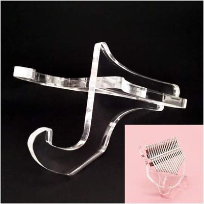 Acrylic Kalimba Holder Stand Clear Thumb Piano Rack