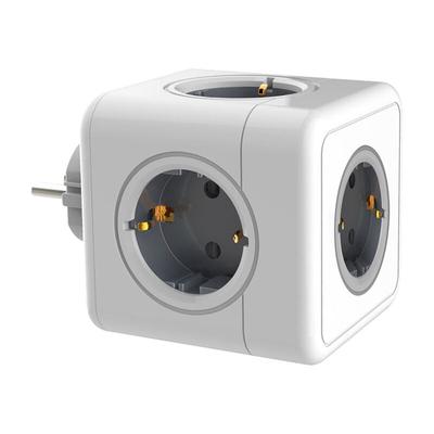 Sjqka - Würfel-Steckdosenleiste, 5-in-1-Mehrfachsteckdosenblock mit 5 Wechselstromsteckdosen 3680 w Image