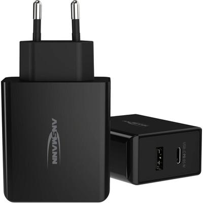 Ansmann - Home Charger 254PD USB-Ladegerät 65 w Steckdose Anzahl Ausgänge: 2 x usb, usb-c® Buchse