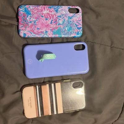 Kate Spade Cell Phones & Accessories | Three Iphone Xr Cases | Color: Purple/White | Size: Xr