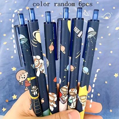 TEMU 6- - Pens, And , 0.5mm , Retractable Pens Image