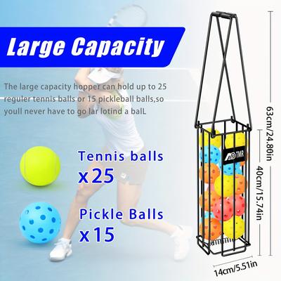 TEMU Portable Tennis Ball Picker Ball Picker Professional Ball Picker Easy To Install Picker Tennis Ball