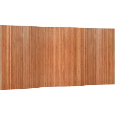 Vidaxl - Paravent Braun 165x400 cm Bambus Image