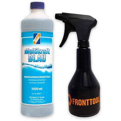 Technolit - Universalreiniger Multikraft blau alkalisch Konzentrat 1L inkl. Sprühflasche 360 Grad Image