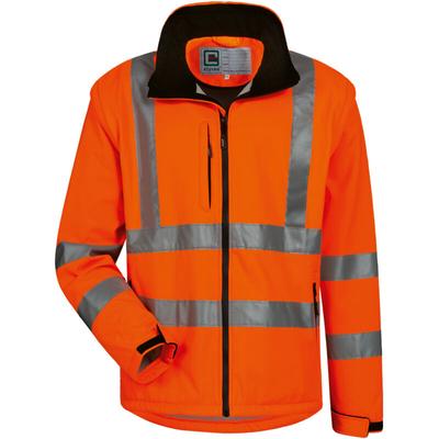 Elysee - tyler Warnschutz-Softshell-Jacke ® en 471/3, en 340, Orange, Gr.S