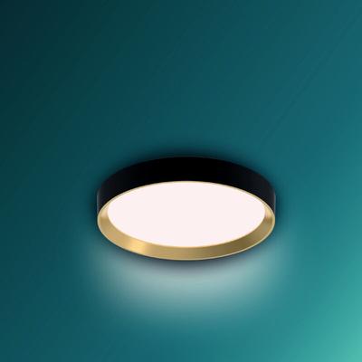 8720169301337 Hanno LED-Deckenleuchte led 24 w Schwarz, Gold - Philips Image