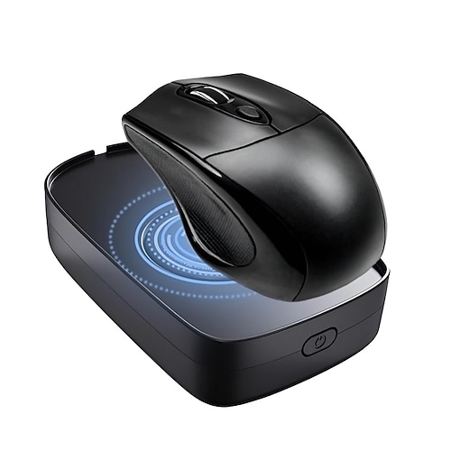 nicht erkennbarer Maus-Jiggler 5V 1A, simuliert einen Maus-Mover, kabelgebundene kabellose Maus, kompatibel zum Aufwecken des Computers, damit der PC aktiv bleibt Image