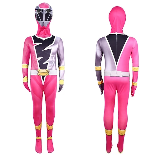 Buchwoche 2026 Mächtige Helden Kishiryu Sentai Ryusoulger Bodysuits Kostüme for Herren Damen Jungen Kinder Erwachsene Maskerade Party Leistung Image