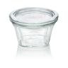 54x Weck Glas Quadroglas mit Deckel Quadro 290 ml