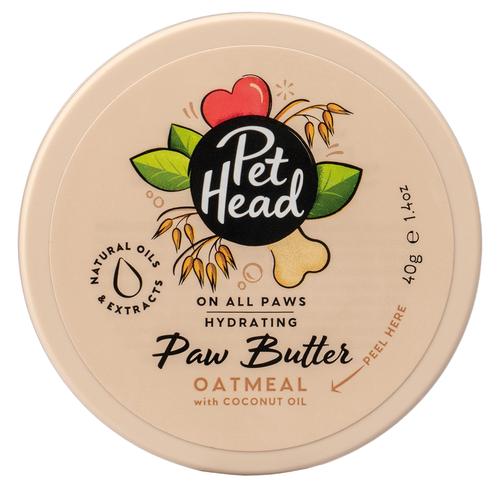Beurre pour coussinets Pet Head On All Paws - 2 x 40 g, avoine