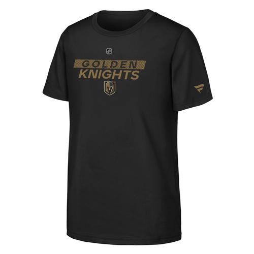 Las Vegas Golden Knights Authentic Pro Wordmark T-Shirt – Jugendliche