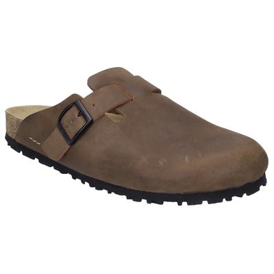 Clog JOSEF SEIBEL "Josef 04", Herren, Gr. 41, braun, Leder, klassisch, Schuhe, Sommerschuh, Schlappen, Urlaub, mit komfo