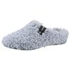 Pantoffel VERBENAS, Damen, Gr. 42, blau (hellblau), Textil, klassisch, Schuhe Pantoffeln Plüsch Hausschuh Hausschuh, Hausschuh, Homeslipper, Clog in kuscheliger Optik