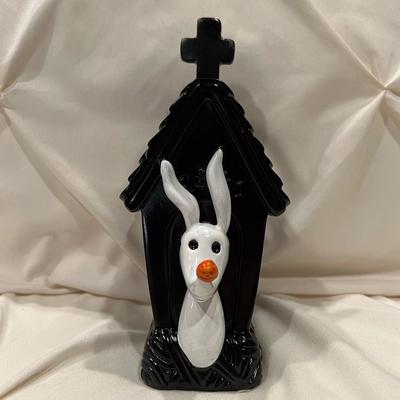 Disney Bath | Disney The Nightmare Before Christmas Zero Doghouse Toothbrush Pen Holder Nwt | Color: Black/White | Size: Os