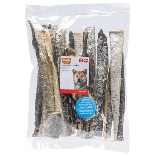 Sparpaket: 2x150g Karlie Lachshaut Hundesnacks