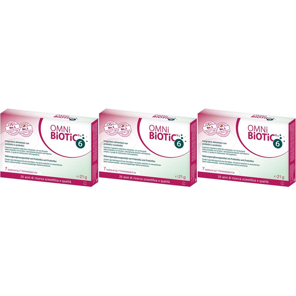 Omni Biotic 6 Polvere 7 Bustine Da 3 G 3x21 g