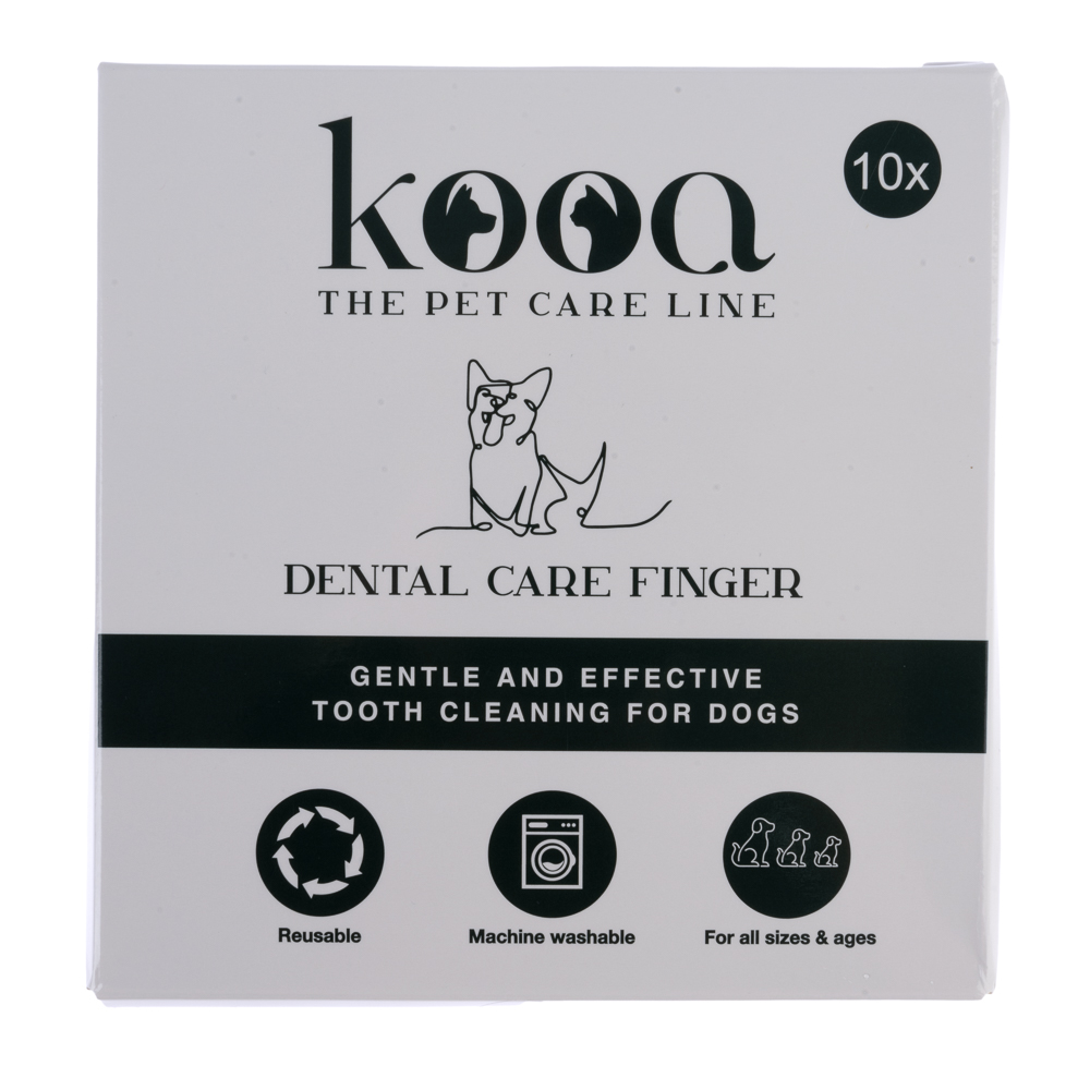 10x kooa Dental Care Fingers for Dogs