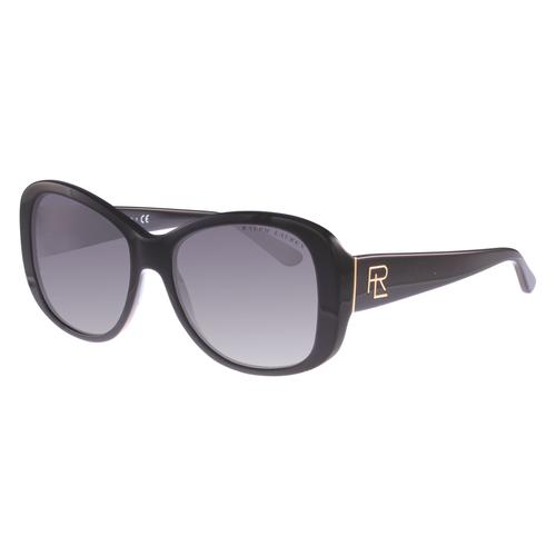 Ralph Lauren RL8144 Damen-Sonnenbrille Vollrand Butterfly Acetat-Gestell, schwarz