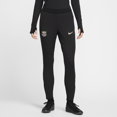 F.C. Barcelona Strike Elite Women's Nike Dri-FIT ADV Football Knit Pants - Black - Polyester/Elastane