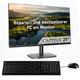 CAPTIVA All-in-One PC "All-In-One Power Starter I84-986", schwarz, ohne Betriebssystem, 32 GB RAM 2000 GB SSD, Computer