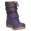 Snowboots LURCHI "Finn", Kinder, Gr. 30, lila (lila, gemustert), Synthetik, Textil, sportlich, Schuhe, Winterboots mit Schurwolle, Größenschablone zum Download
