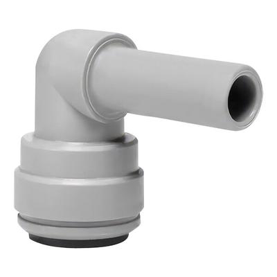 John Guest® PI220606S 3/16" x 3/16" Gray Acetal Push-To-Connect Stem Elbow