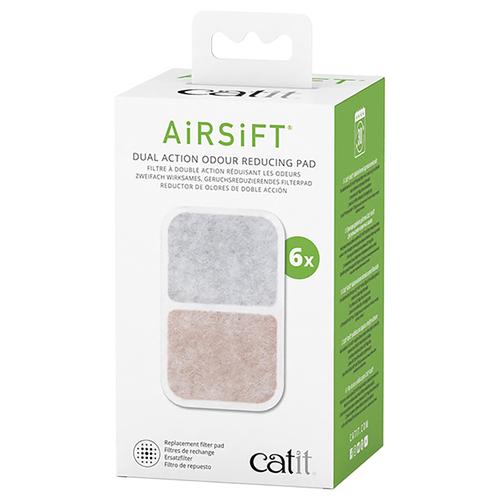 Catit Jumbo Katzentoilette 6er Pack Catit Airsift Ersatzfilter Katzentoilette