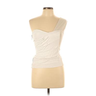 RTA Road To Awe Sleeveless Top White Strapless Tops - Women's Size Large