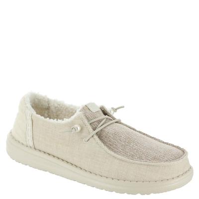 Hey Dude Wendy Brushed Cozy - Womens 9 Bone Slip On Medium