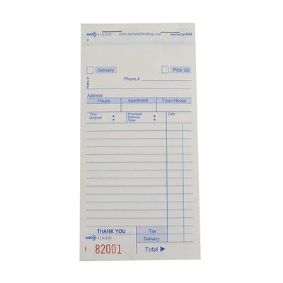 National Checking Company 11A-SP Delivery Form - (1) Part Booked, (14) Lines, White