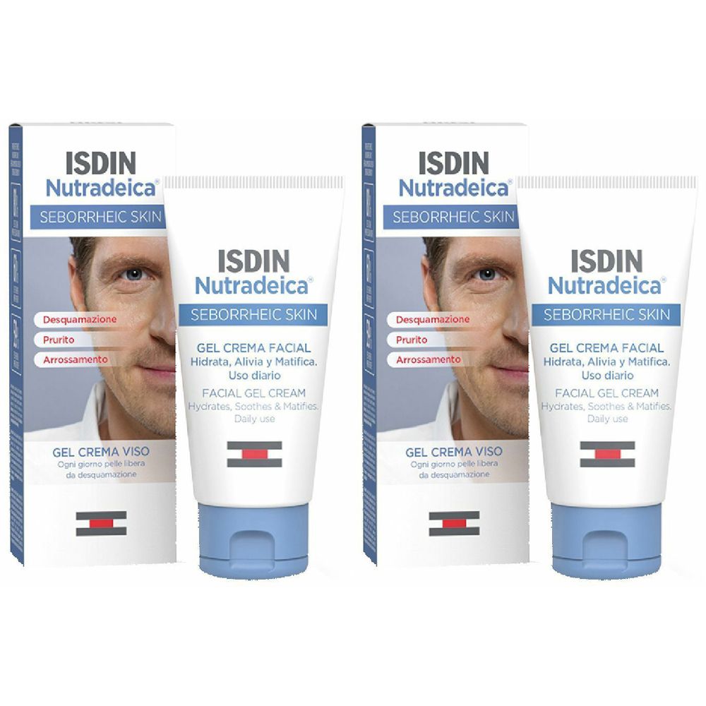 ISDIN Nutradeica Gel Crema viso 2x50 ml